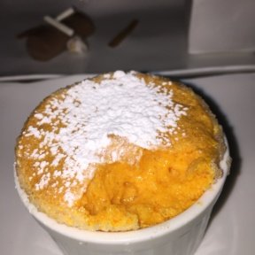 Gluten-free souffle from Nougatine at Jean Georges